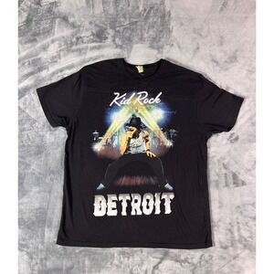 Kid Rock Detroit T-Shirt Tour Inaugural Show Little Caesars Arena 2017‎ Size XL